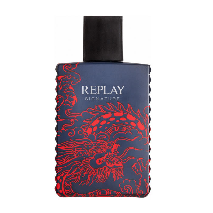 Replay Signature Red Dragon For Him Eau De Toilette Spray 100ml