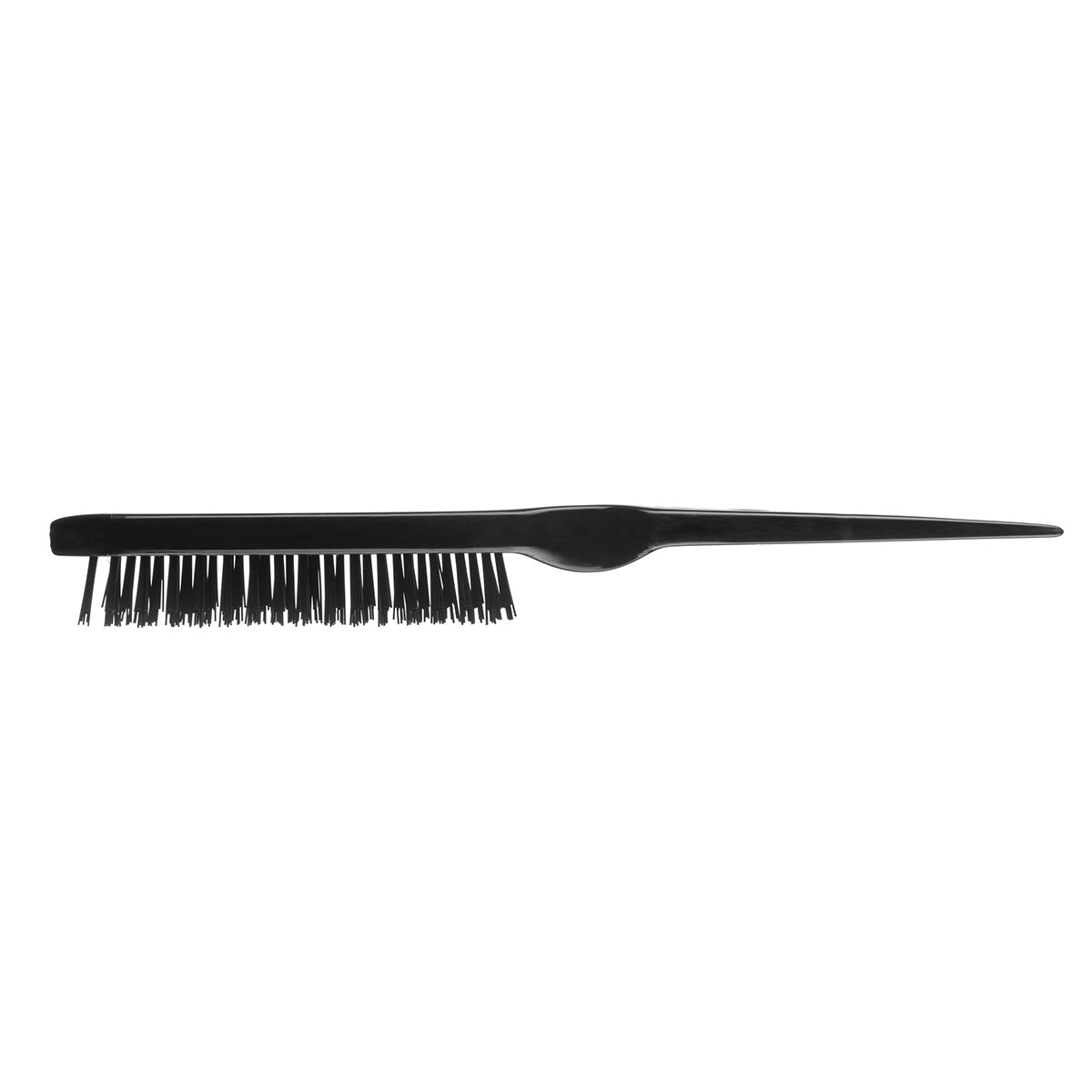 Eurostil Flat Crepar Brush Black Nylon Bristle Black