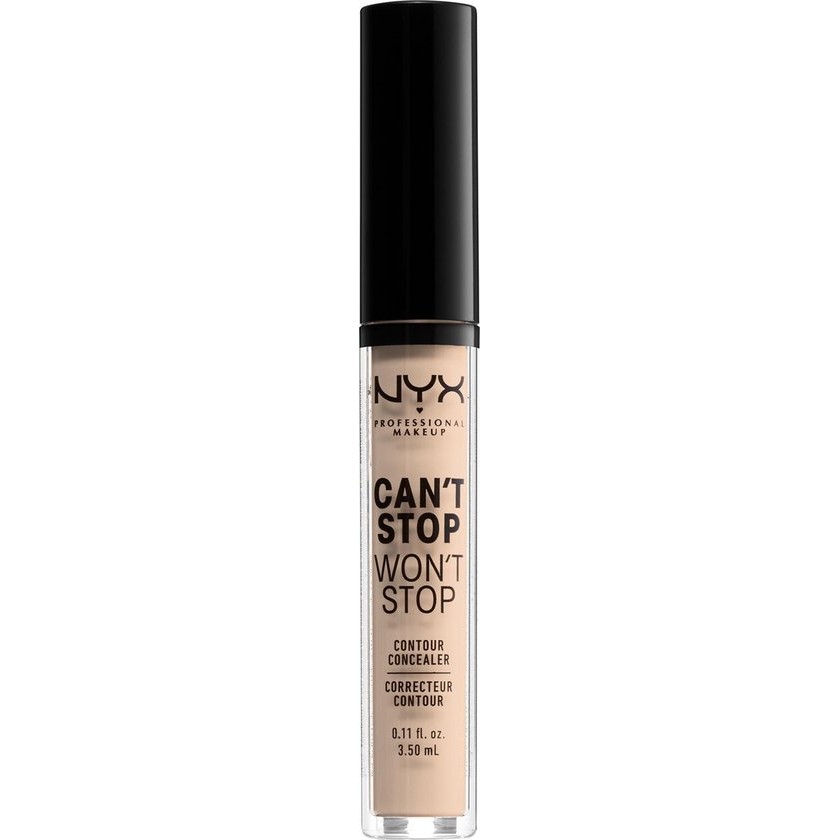 Nyx CanAt Stop WonAt Stop Full Coverage Contour Concealer Alabaster 3 5ml