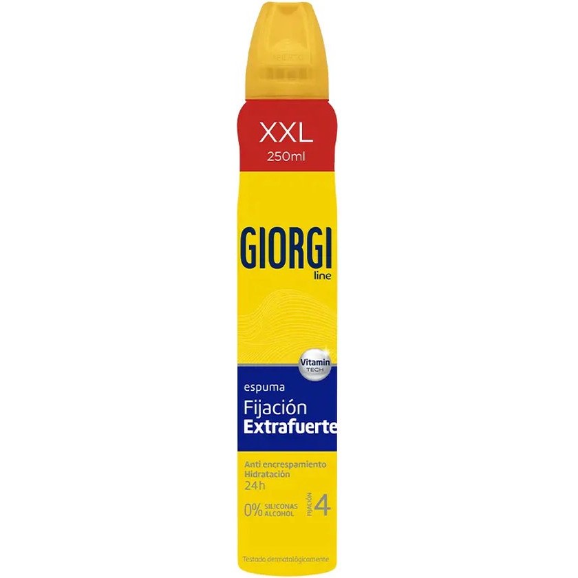 Styling Mousse Giorgi Nº4 Extra strong (250 ml)