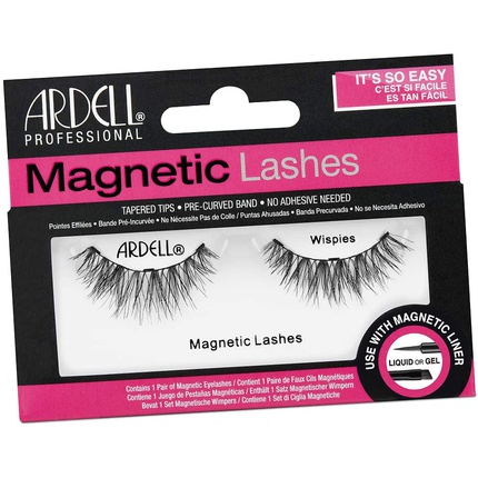 Ardell Single Magnetic Wispies Lashes  Requires Gel Liner