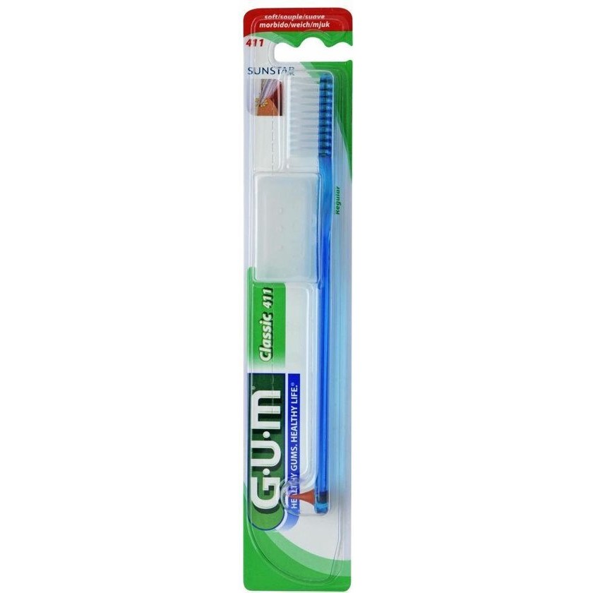Gum Tnd Brush Soft 411mb