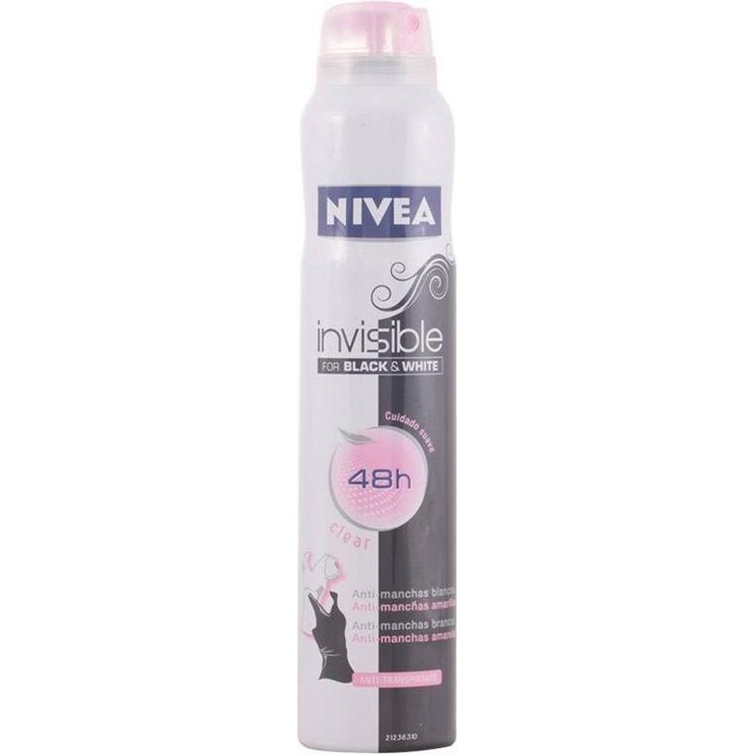 Black & White Invisible Deodorant Spray 200 Ml By Nivea 200 Ml