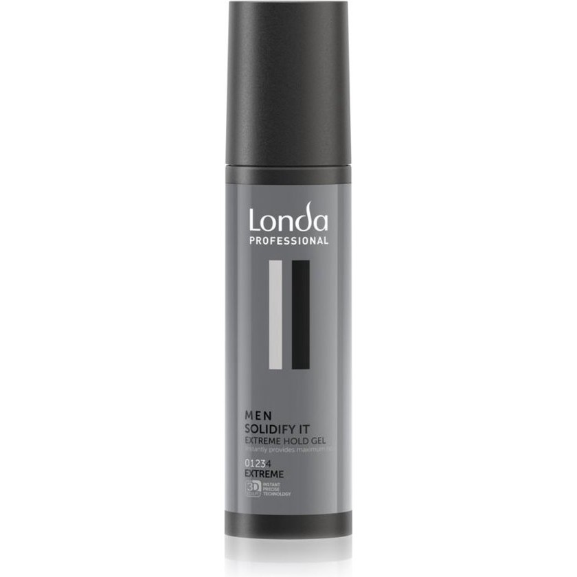 Men Solidify It Extreme Hold Gel – Styling Gel For Hair With Extra Strong Fixation 100ml