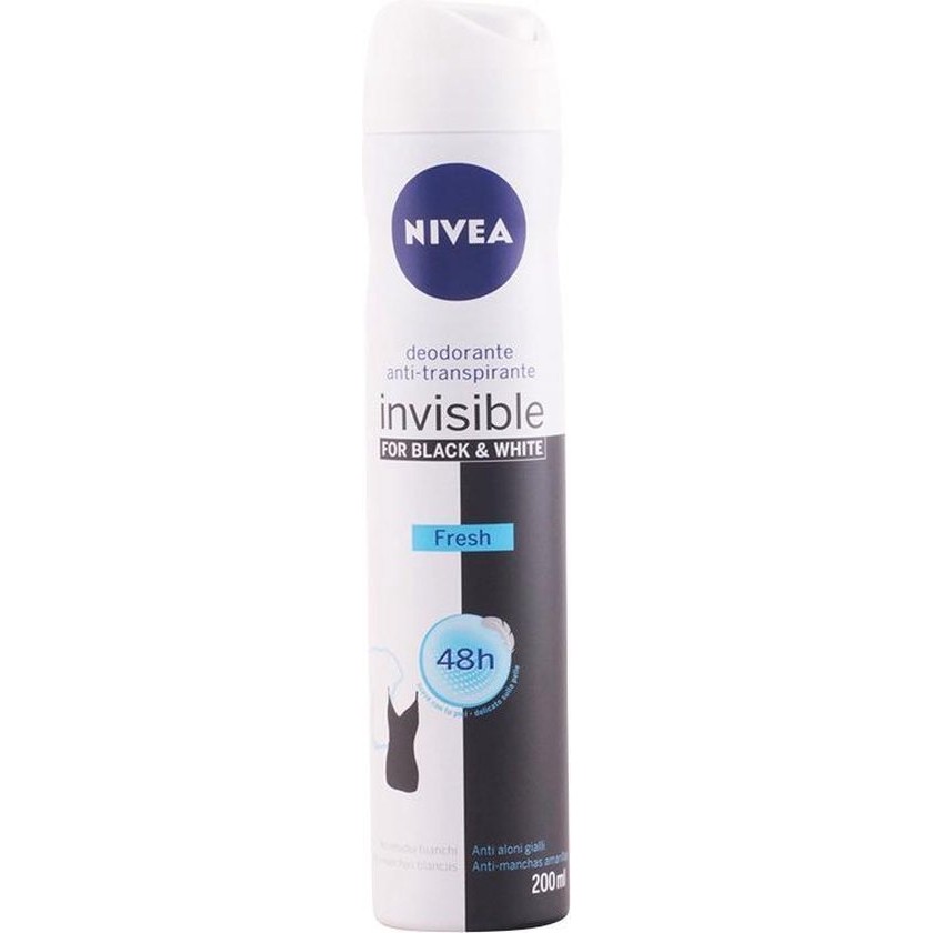 Black & White Invisible Fresh Deodorant By Nivea 200 Ml