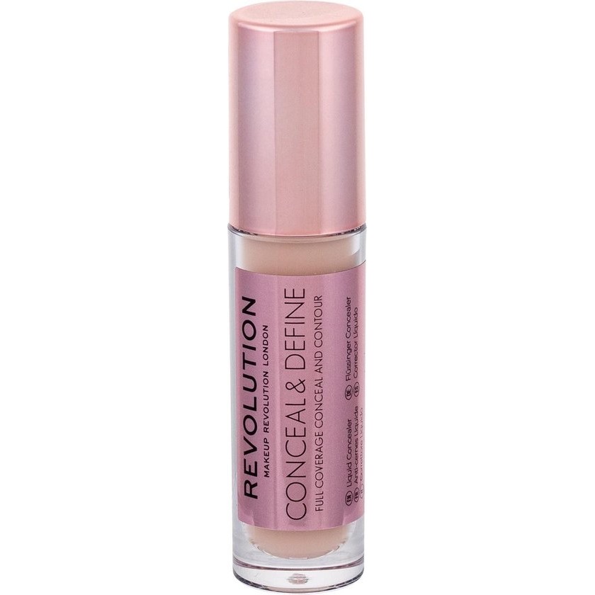 Makeup Revolution – (Conceal & Define Concealer) 3.4 ml odstín C4 –