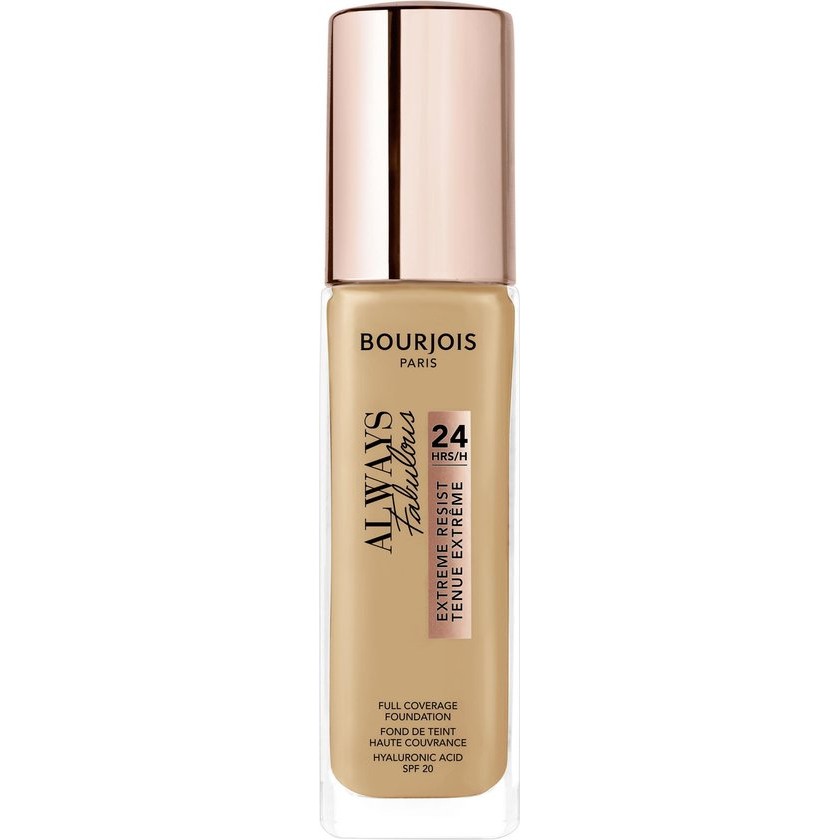 Bourjois Always Fabulous 24HRS Extreme Resist Foundation – 410 Golden Beige 30 ml