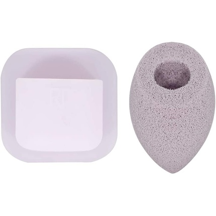 Real Techniques Exfoliating Miracle Cleansing Sponge  Sponge Holder Duo