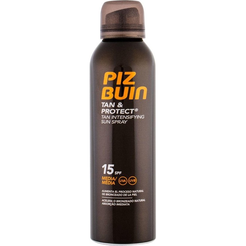 Piz Buin Tan And Protect Tan Intensifying Sun Spray Spf15 150ml