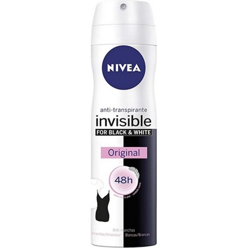 Nivea Invisible For Black And White Clear Spray 200ml