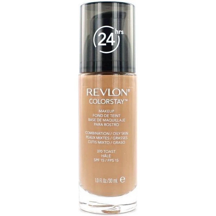 Revlon Colorstay Makeup CombinationOily Skin Spf 15 370 Toast Foundation 30ml