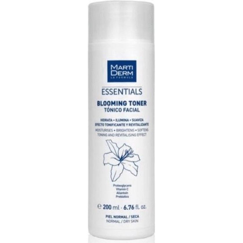 Martiderm Essentials Blooming Toner Normal Dry Skin 200ml