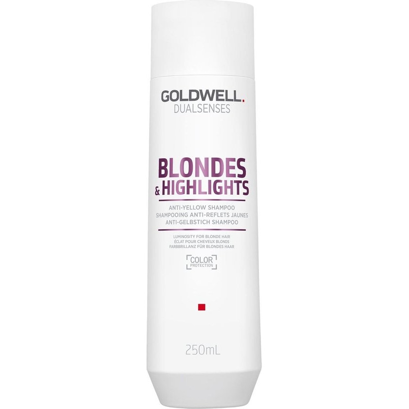 GOLDWELL Dualsenses Blondes  Highlights Anti Yellow Shampoo szampon do w os w blond neutralizuj cy    ty odcie  250ml