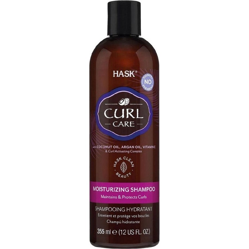 Hask Curl Care Shampoo For All Curl Patterns  Color Safe  And Cruelty Free   1