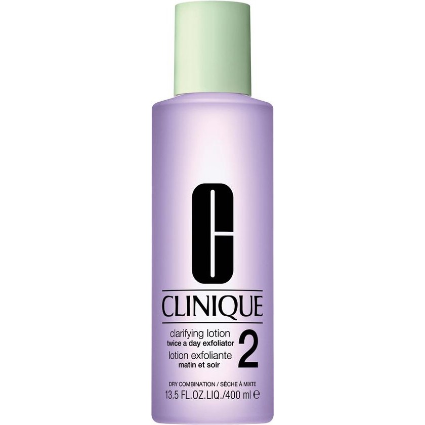 Clinique Clarifying Lotion 2 Gecombineerde Droge Huid Gezichtsreinigingsmiddel – 400 ml