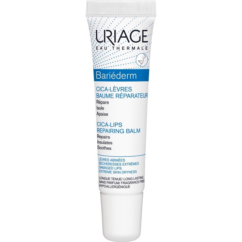 Uriage Bariéderm Cica Lips Repairing Balm 15ml