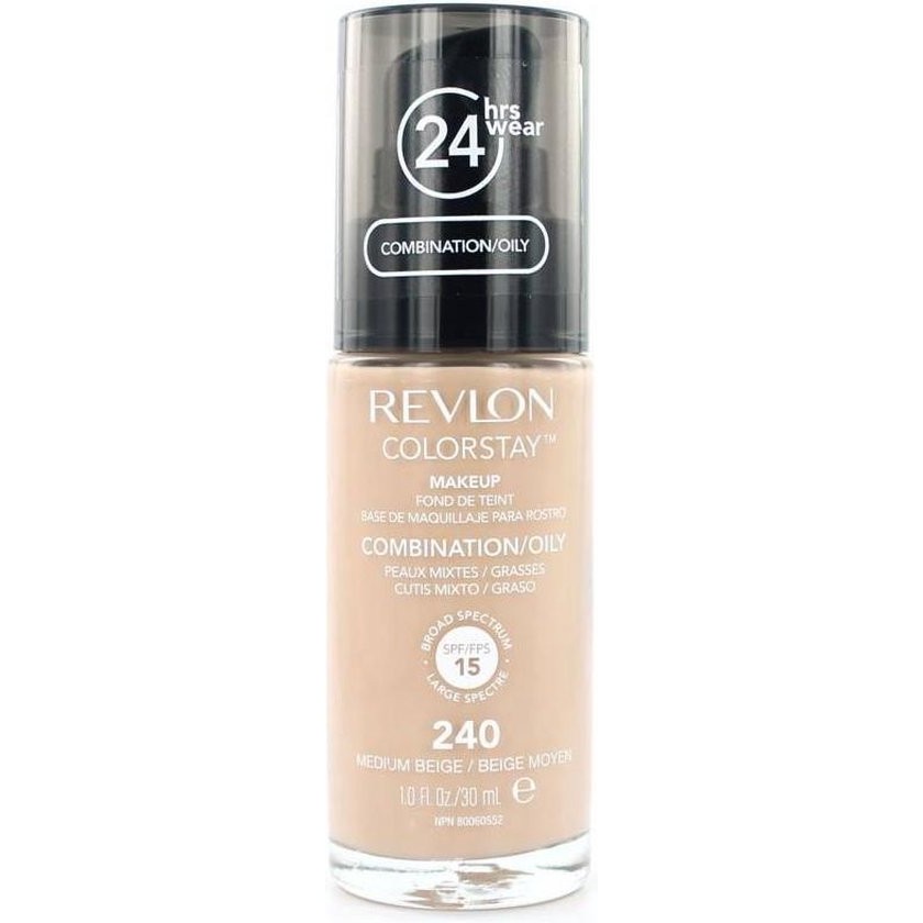 Revlon Colorstay Foundation With Pump – 240 Medium Beige (Oily Skin)