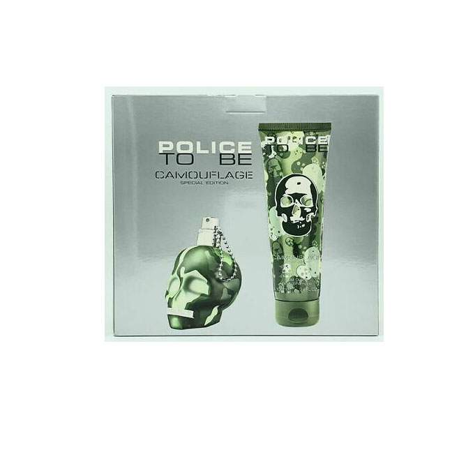 Police To Be Camouflage Eau De Toilete 40ml Vaporizador   Champu Perfumado 100ml