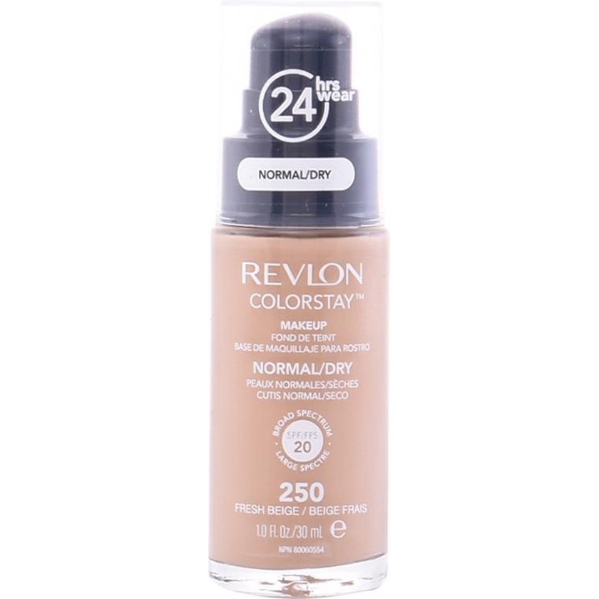 Revlon Colorstay Foundation With Pump Dry Skin – 250 Fresh Beige