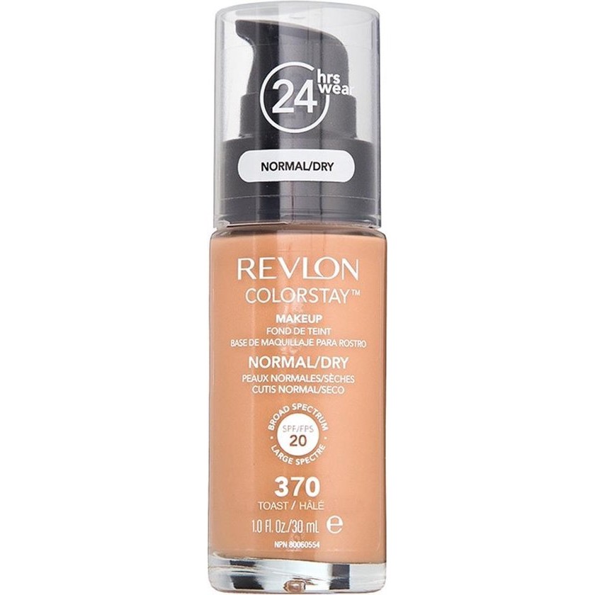 Revlon Colorstay Makeup CombinationOily Skin Spf 15 370 Toast Foundation 30ml