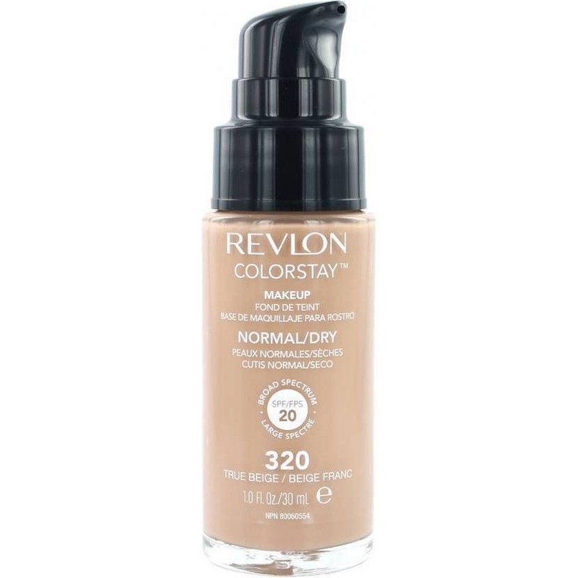 Revlon Colorstay Foundation With Pump Normal/Dry Skin – No. 320 True Beige