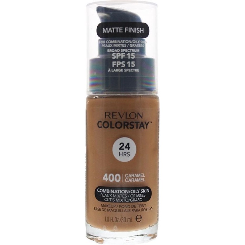 Revlon Colorstay Makeup CombinationOily Skin Spf 15 400 Caramel 1 Foundation 30ml