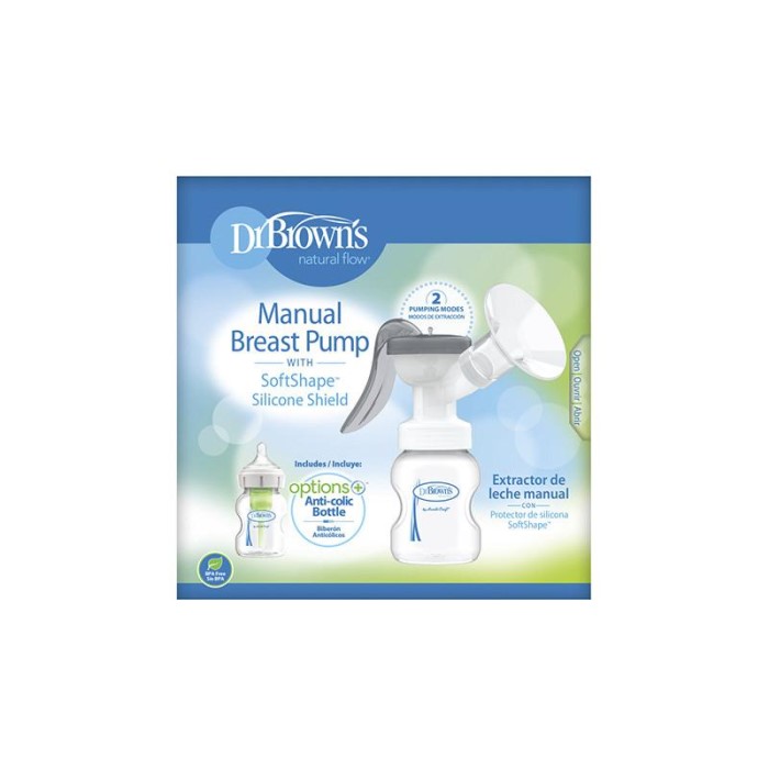 Dr  Browns Softshape Manual Milk Sucker