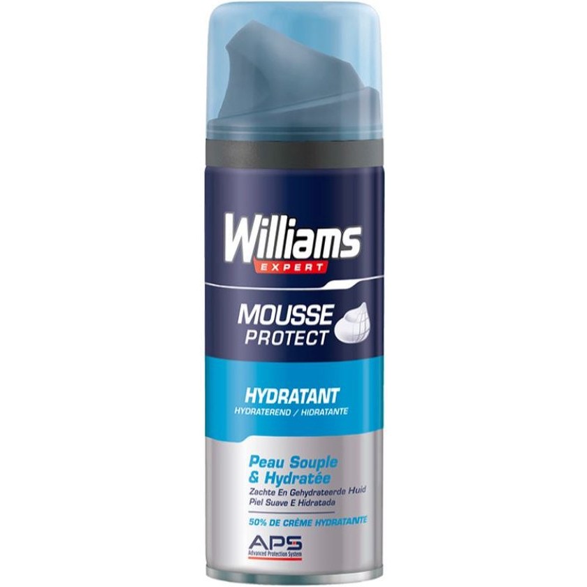 William Expert Mousse Protect Hydratant 200ml