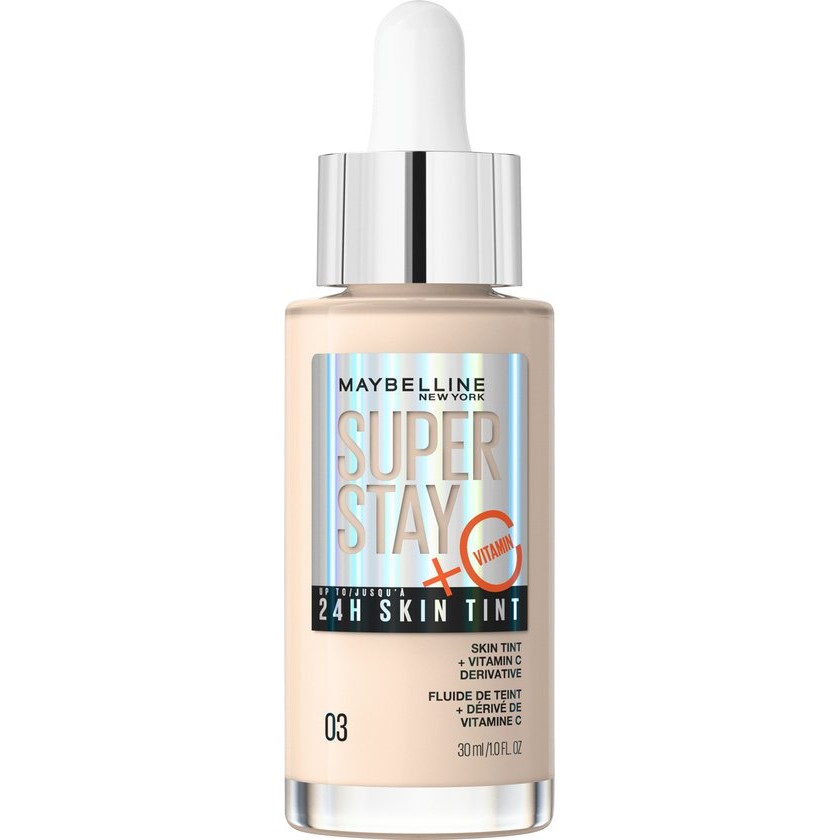 Superstay 24h Skin Tint + Vitamin C Foundation – LehkY Make-up S VitamInem C 30 Ml