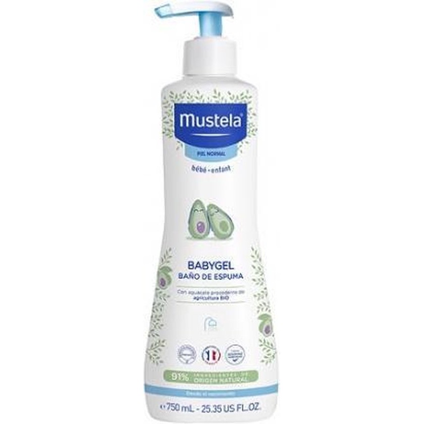 Mustela Babygel Bubble Bath – 750 ml