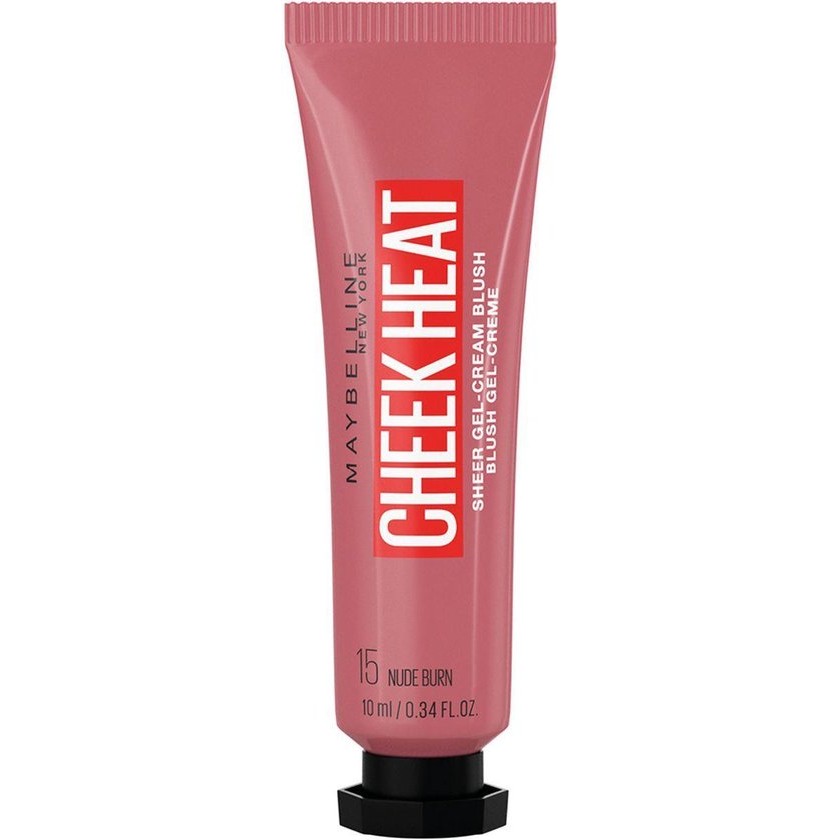 Maybelline Cheek Heat Gel-Cream Blush 15 Nude Burn