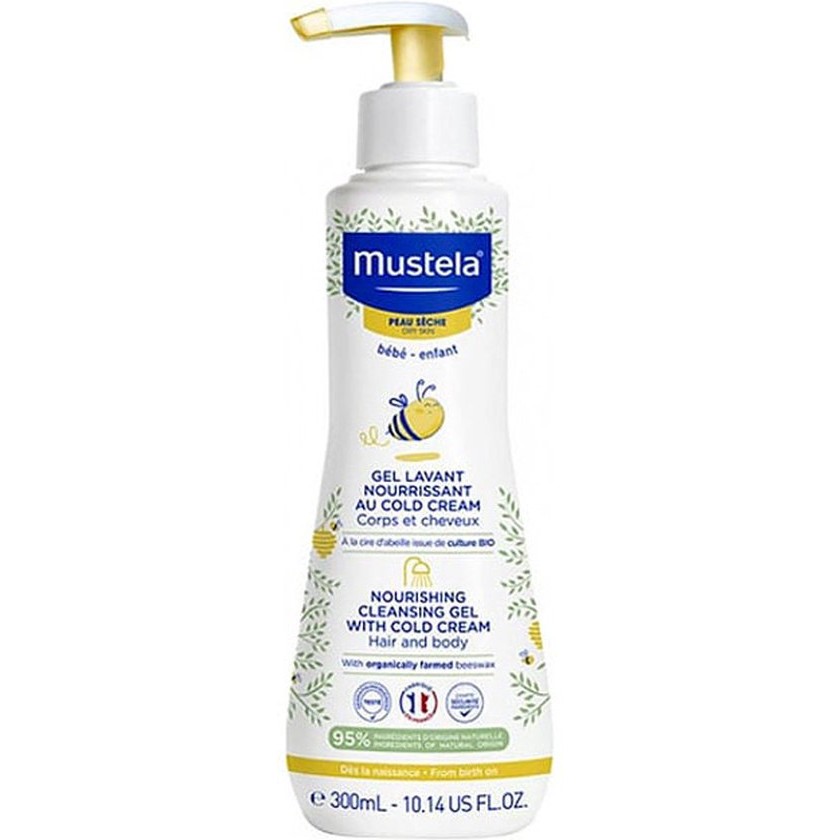 Mustela Baby-child Cold Nourishing Cleansing Gel 300 Ml