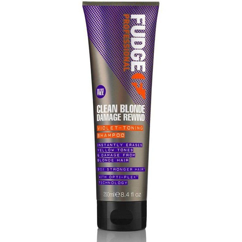 Fudge Clean Blonde Damage Rewind Violet Shampoo – Zilvershampoo – 250 ml