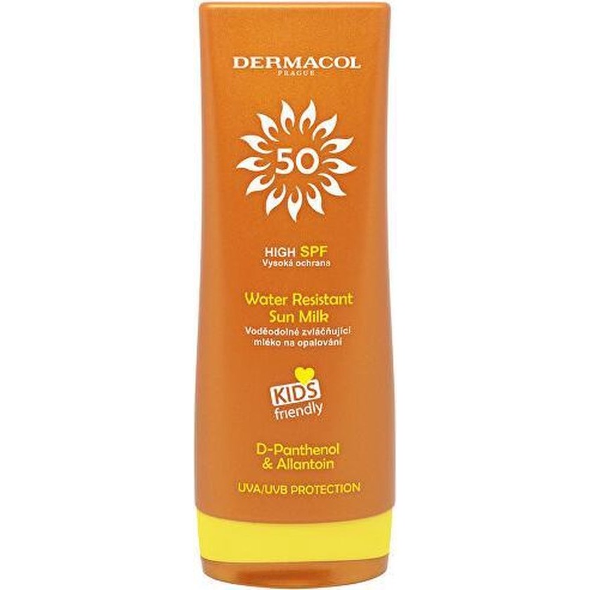 Dermacol – Sun Water Resistant Milk Spf 50 – Waterproof Softening Sun Milk