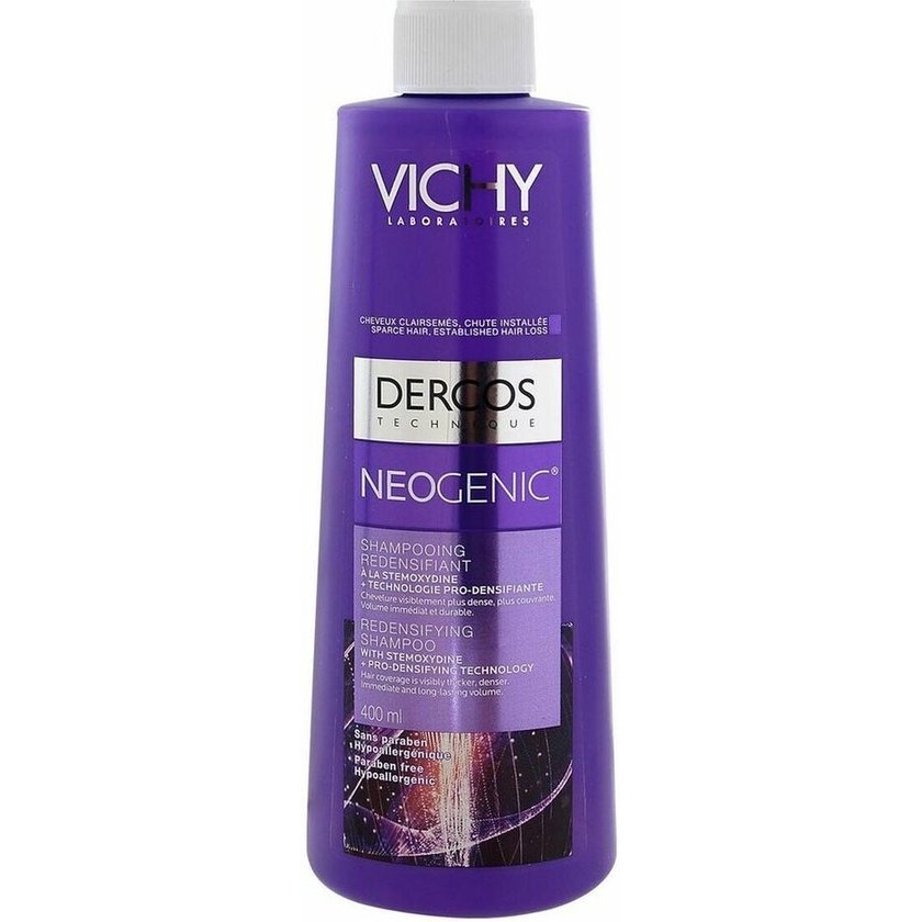 Vichy – Dercos Neogenic Redensifying Shampoo – Restorative shampoo for hair density – 400ml