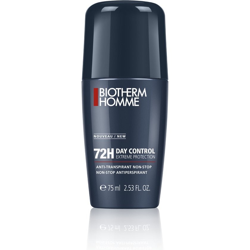 Biotherm Homme Day Control 72h Day Control Non Stop Antiperspirant Roll on Alle Huidtypen 75ml