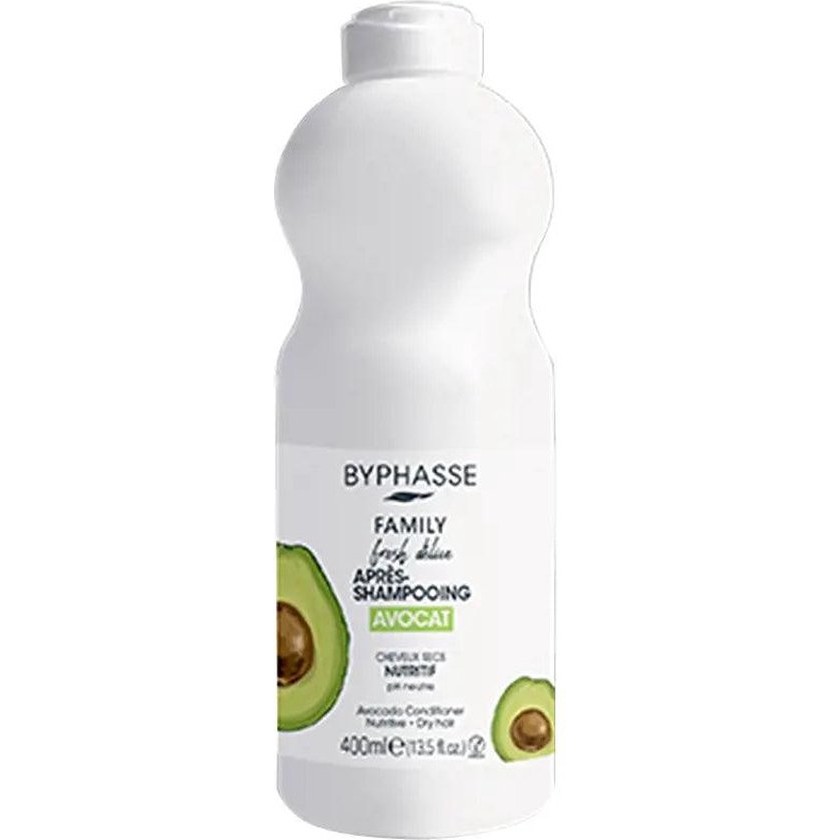 Nourishing Conditioner Byphasse Family Fresh Delice Dry Hair Avocado (400 ml)