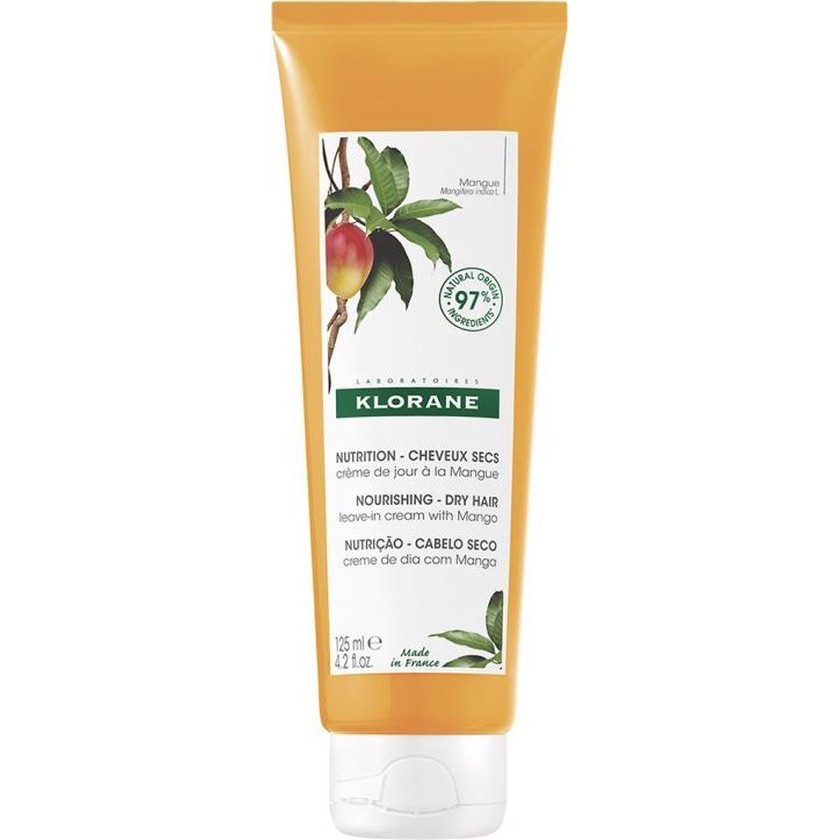 Al Mango No Rinse Nutrition Cream For Dry Hair By Klorane 125 Ml