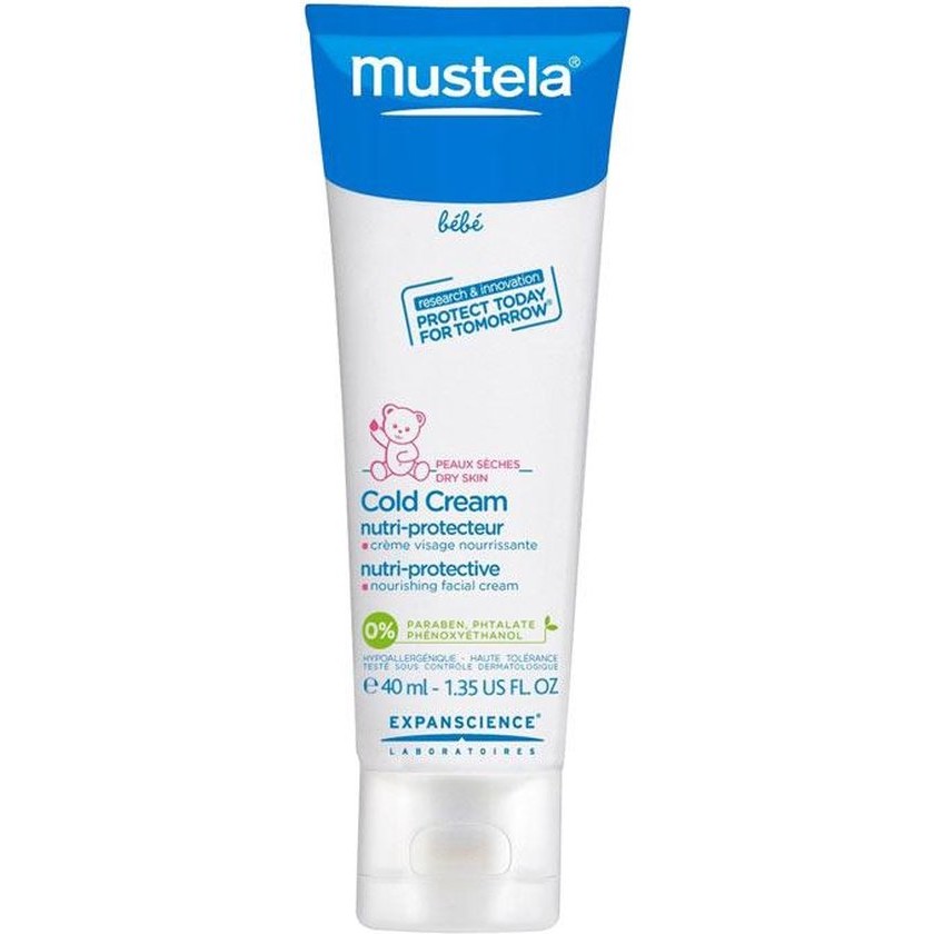 Bebe Nourishing Face Cream Cold Cream By Mustela 40 Ml
