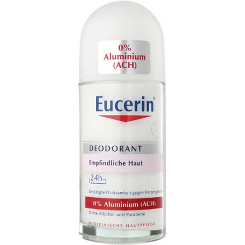 Eucerin Deodorant Roll On 0% Aluminium Sensitive Skin 50ml