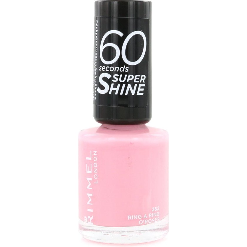Rimmel London 60 Seconds SuperShine Nagellak – 262 Ring A Ring O Roses