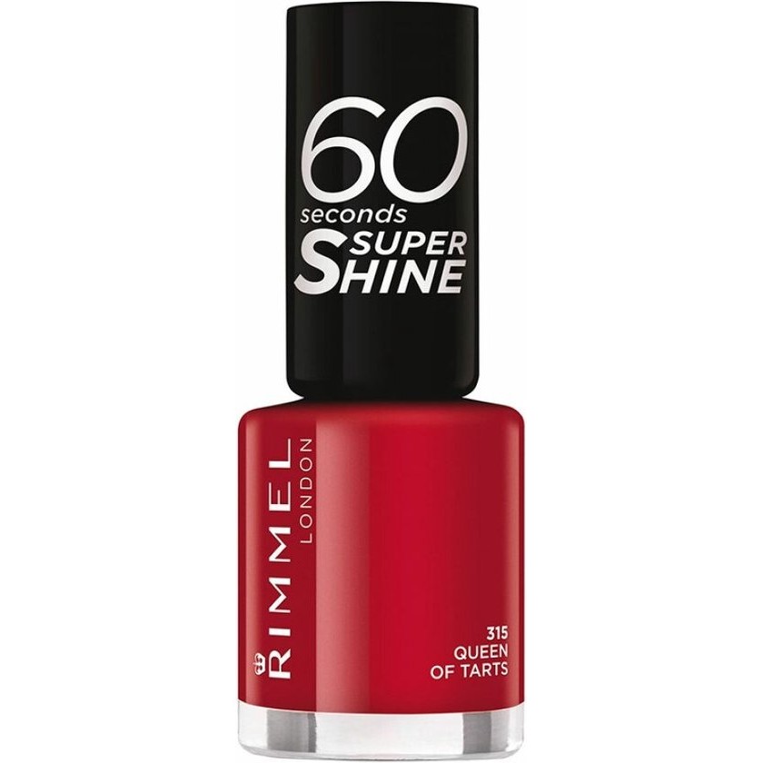 60 Seconds Super Shine Nail Polish By Rimmel #315-queen-of-tarts