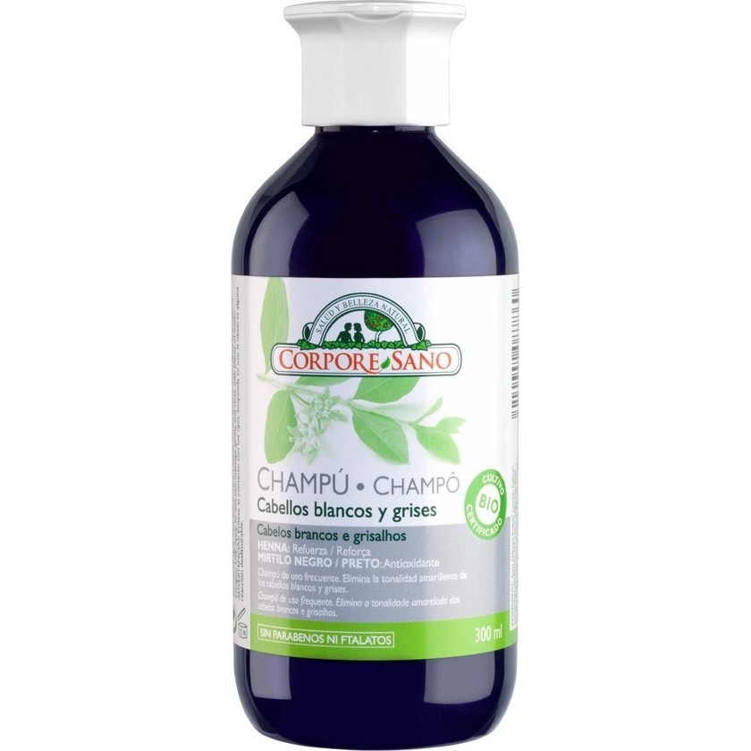 Corpore Shampoo for Gray-White Hair 300ml Bio
