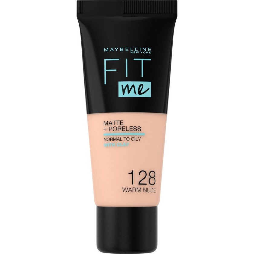 Maybelline Fit Me Matte Poreless Foundation 128 Warm