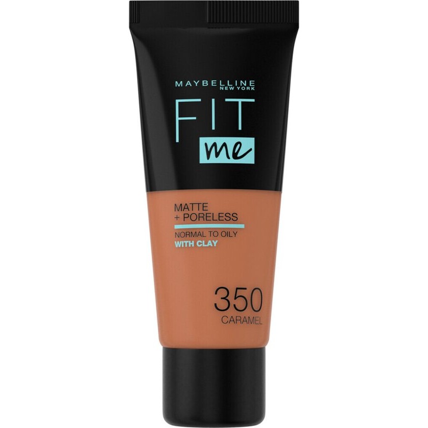 Maybelline Fit Me! Foundation Matte + Poreless 350 Caramel 30 Ml