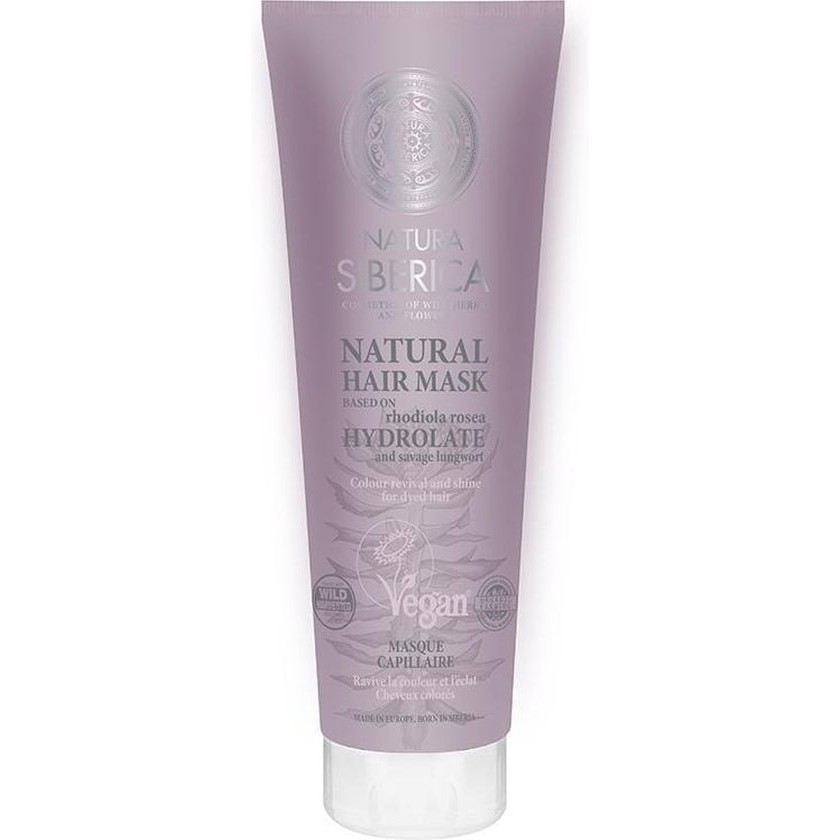 Vegan Hair Shine And Repair Hair Colored Mask 200ml