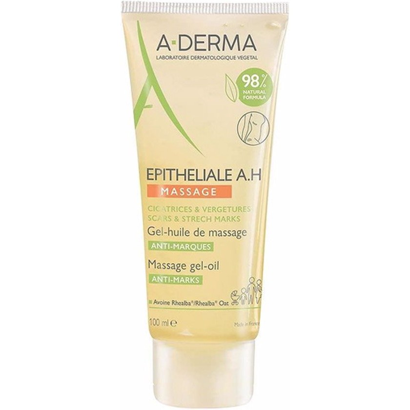 A-derma Epithelial Ah Massage Gel Oil 100 Ml