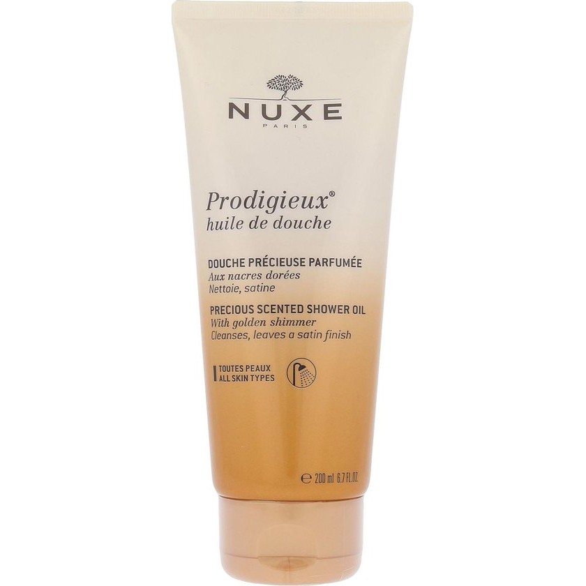 Nuxe Prodigieux Precious Scented Shower Oil 200ml
