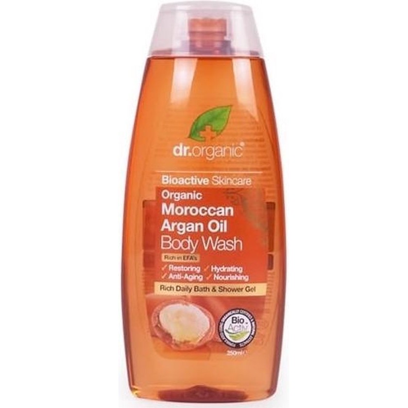 Dr Organic Moroccan Argan Oil Bath And Shower Gel 250ml