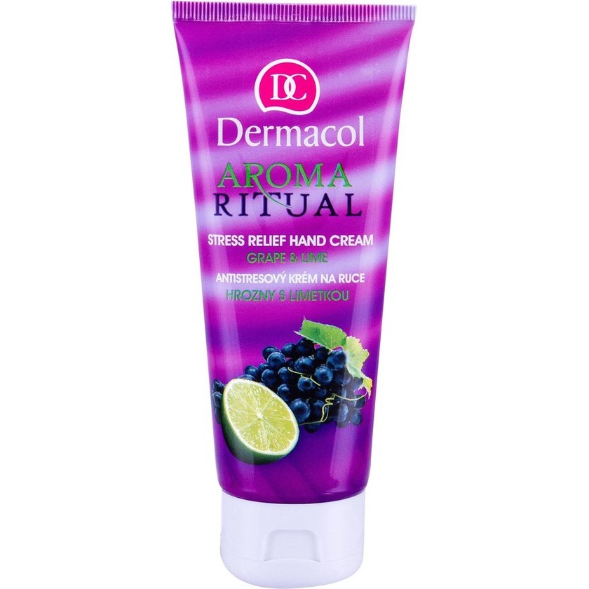 Dermacol – Antistress hand cream with lime Grapes – 100ml